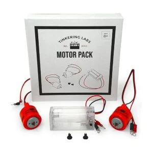 Tinkering Labs Motor Pack Incluye batería y dos motores_2