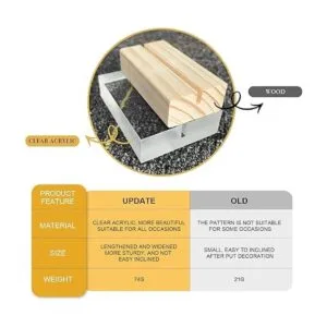 YALLOVE 10 centros de mesa de aro floral de 12 pulgadas_5