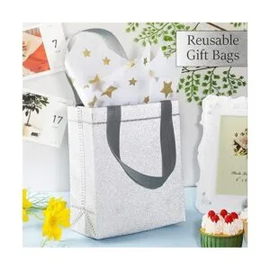 Paquete de 48 bolsas reutilizables para regalos bolsa_5