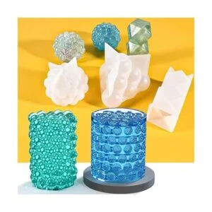 10 moldes geométricos para velas moldes únicos para velas_4