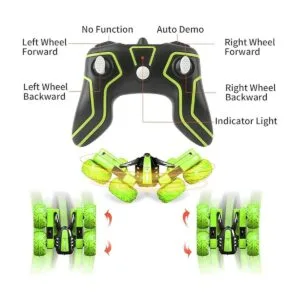 Amicool Automóvil a control remoto Hobby RC Car Stunt Car_4