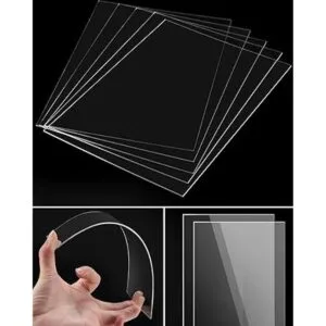 Paquete de 50 hojas acrílicas de 5 x 7 pulgadas letrero_4