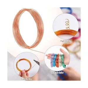 36 rollos de alambre para manualidades de calibre 20 de_3