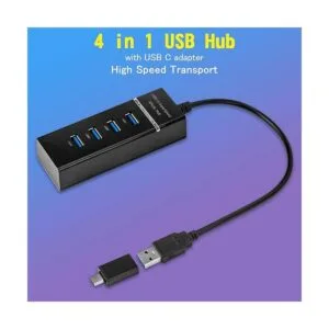 Mouse de media mano con teclado USB Spilitter TipoC_4