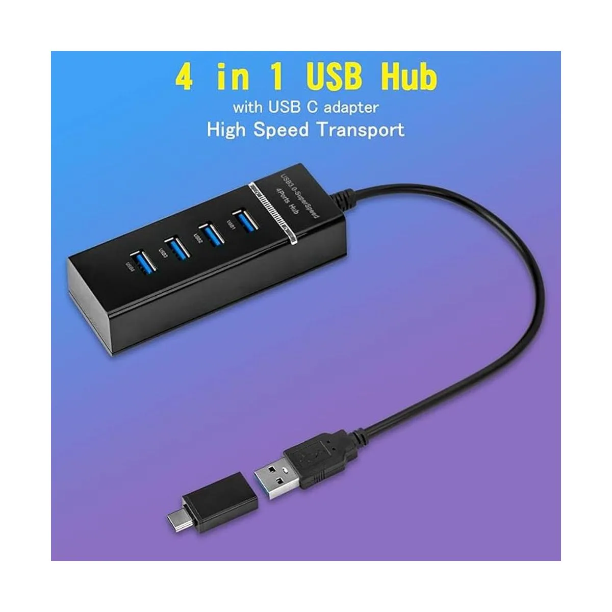 Mouse de media mano con teclado USB Spilitter TipoC_4