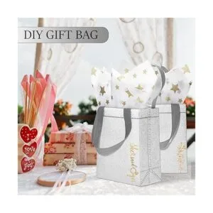 Paquete de 48 bolsas reutilizables para regalos bolsa_3