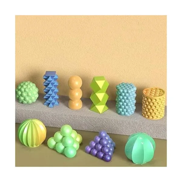 10 moldes geométricos para velas moldes únicos para velas_3