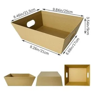 Cestas para regalos vacías 6 piezas resistentes de_2