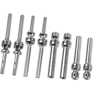 2 pares ShareGoo eje de transmisión de acero delantero y_4