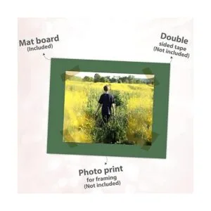 Golden State Art Esterilla en blanco de 11 x 14 pulgadas_6