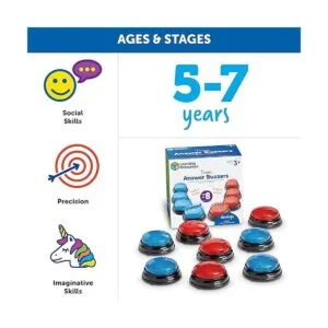 Learning Resources Team Answer Buzzers zumbadores de_6