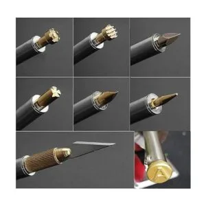 82 piezas de accesorios de leña para pluma de pirografía_6