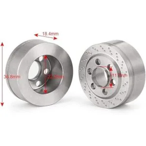 RCLions 4 piezas de bloque de peso de rueda RC 3.00 oz de_3