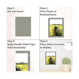 Golden State Art Esterilla en blanco de 11 x 14 pulgadas_7