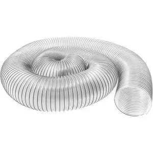 Manguera de recogida de polvo de PVC transparente de 4 x_1