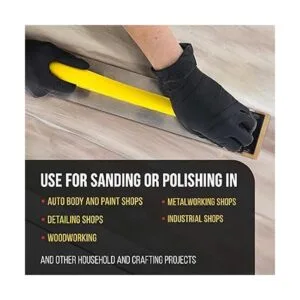 DuraGold Pro Series Longboard Bloque de lijadora de_5