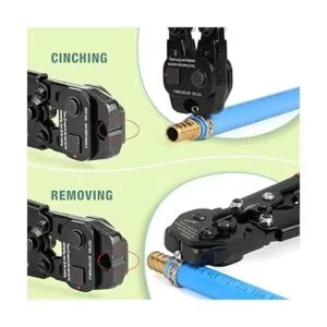 iCRIMP Herramienta de trinquete PEX para abrazaderas de_4