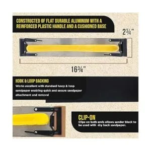 DuraGold Pro Series Longboard Bloque de lijadora de_3