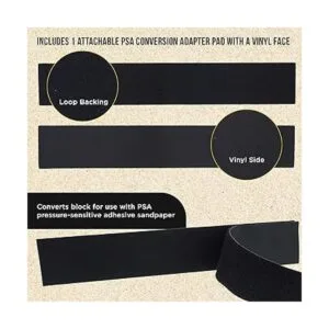 DuraGold Pro Series Longboard Bloque de lijadora de_4