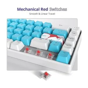 Fogruaden Teclado mecánico con cable de 65 y_2