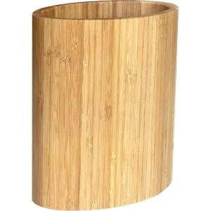 Totally Bamboo Soporte para utensilios de cocina de bambú_4