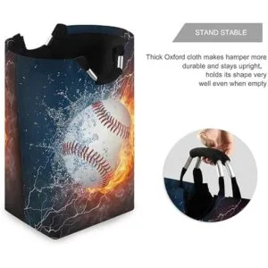 ALAZA Cesta para la colada grande para deportes de_4