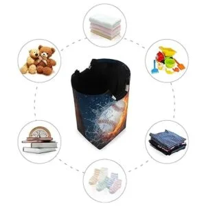 ALAZA Cesta para la colada grande para deportes de_6