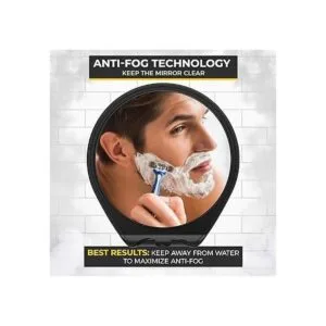 HoneyBull Espejo de ducha sin niebla para afeitar con_3