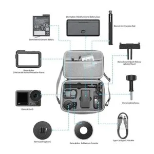 Skyreat Action 3 funda de transporte portátil de piel_3
