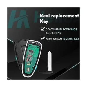 Llavero de repuesto para Ford Explorer Edge Taurus Flex_3