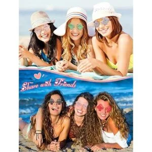 12 pares de lentes de sol en forma de hongo transparentes_7