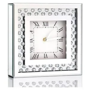 Relojes de escritorio silenciosos de 8 x 8 x 2 pulgadas_1