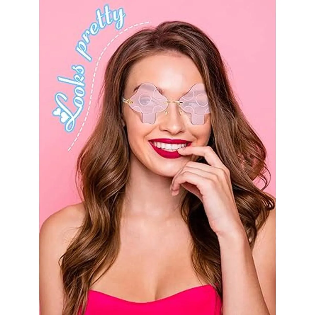 12 pares de lentes de sol en forma de hongo transparentes_5