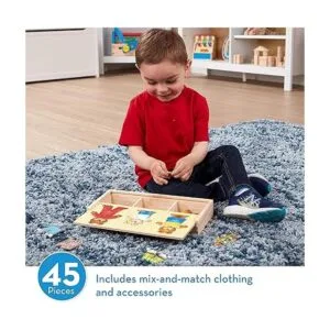 melissa doug rompecabezas de combinar ropa de madera_2