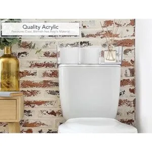 Royal Imports Soporte de papel higiénico acrílico_2