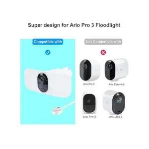 Cable de alimentación y adaptador para cámara Arlo Pro 3_4