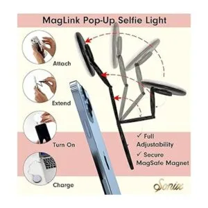 Sonix MagLink Luz emergente para selfie y agarre de_4