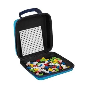 PLUS PLUS Estuche de viaje con 100 piezas 1 placa base_2