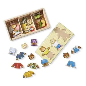 melissa doug rompecabezas de combinar ropa de madera_4