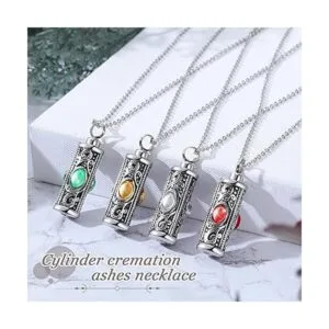 Collar de urna cilíndrica de 8 piezas para cenizas con_4