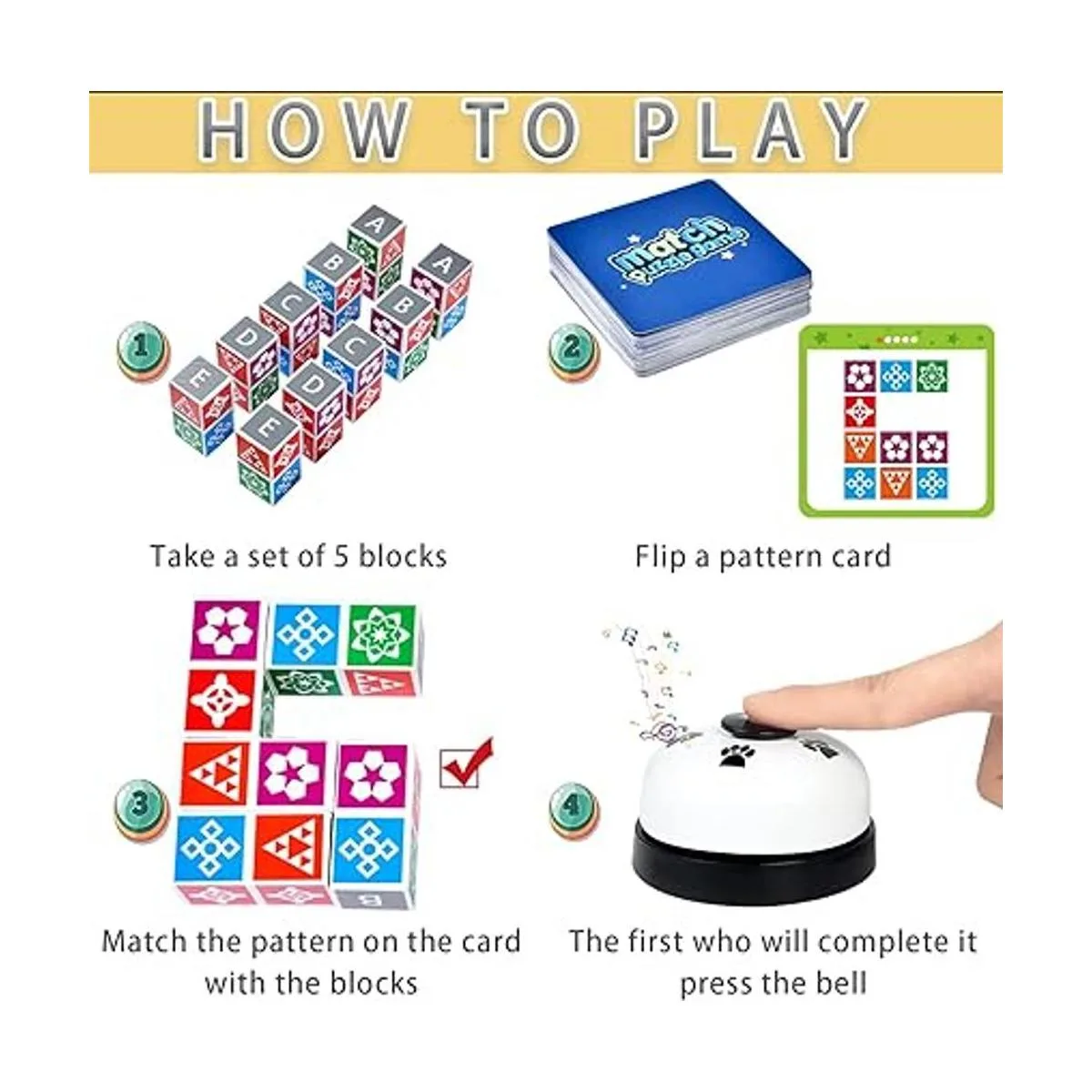 Rompecabezas de madera a juego 2.0 juegos bloques de_4