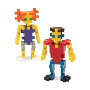 PLUS PLUS Estuche de viaje con 100 piezas 1 placa base_6