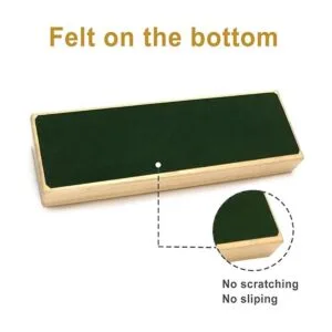 Plusvivo Juego de 2 tarjeteros para naipes de madera_4