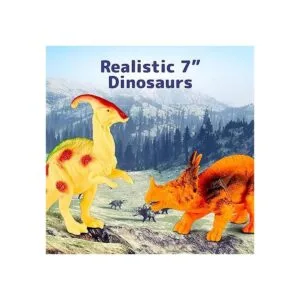 Prextex Juguete de dinosaurio para niños pequeños de_5