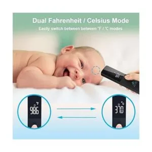 Termómetro infrarrojo de frente de grado hospitalario de_4