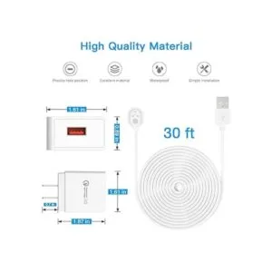 Cable de alimentación y adaptador para cámara Arlo Pro 3_3