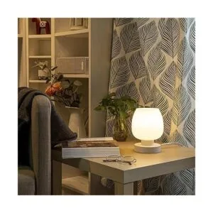 Lámpara de mesa de noche táctil lámpara pequeña moderna_5
