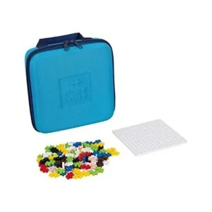 PLUS PLUS Estuche de viaje con 100 piezas 1 placa base_1