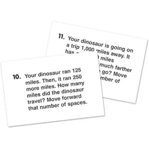 Juego de mesa Dino Math Tracks de Learning Resources_4