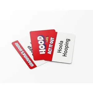 Hood Charades Juegos de cartas negras de propiedad negra_5
